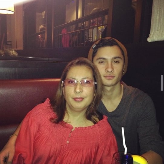 My mom and I before her diagnosis.