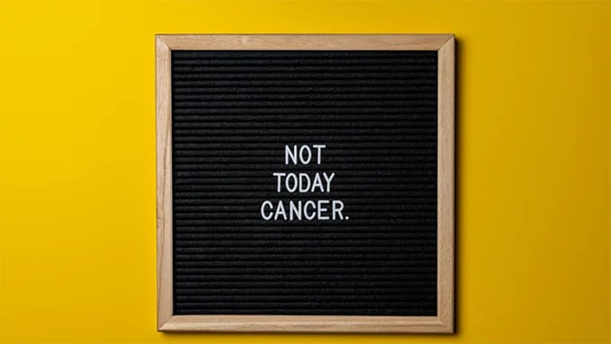 not today cancer sign