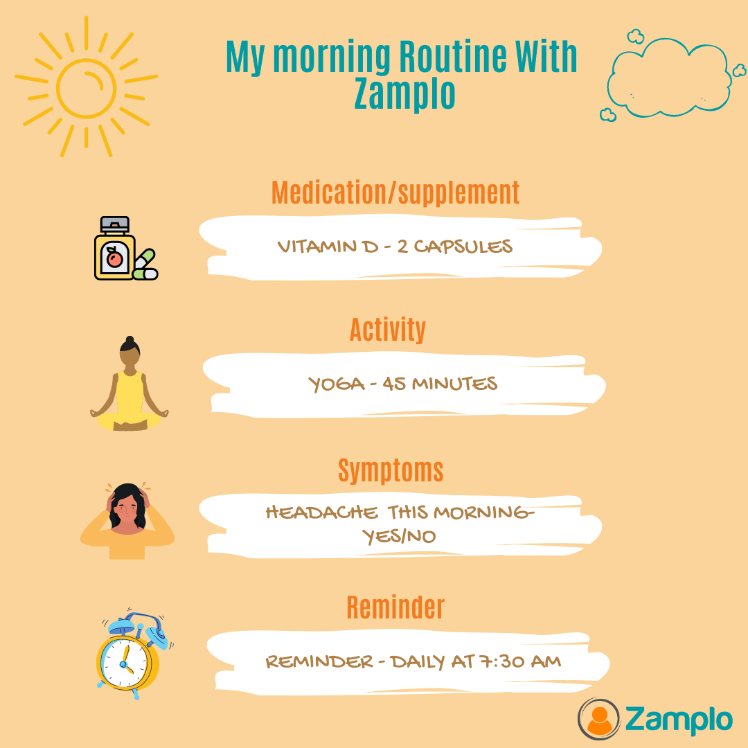 Creating a morning routine-1 Creating a morning routine-1
